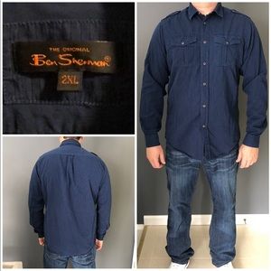 Ben Sherman casual button down shirt - size XXL